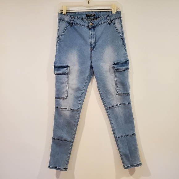 Sweet Look Black Label Skinny Jeans Women's Size 13 - Picture 1 of 11